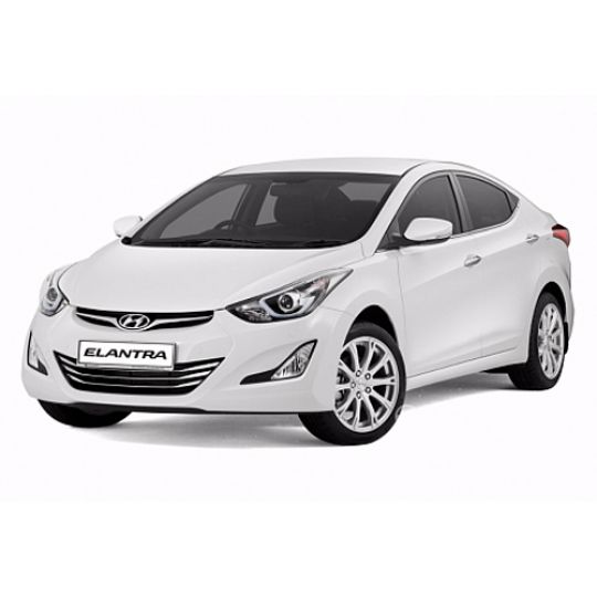 Corsar Дефлекторы окон на HYUNDAI Elantra V (MD) '10- седан (накладные)