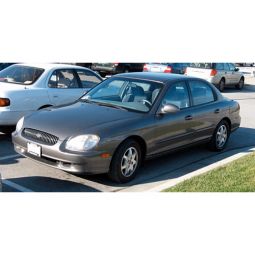 Corsar Дефлекторы окон на HYUNDAI Sonata IV (EF) '98-04 седан (накладные) Corsar Дефлекторы окон на HYUNDAI Sonata IV (EF) '98-04 седан (накладные)