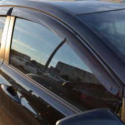 COBRA TUNING Дефлекторы окон на Hyundai Accent IV '10-17 седан (накладные) COBRA TUNING Дефлекторы окон на Hyundai Accent IV '10-17 седан (накладные)