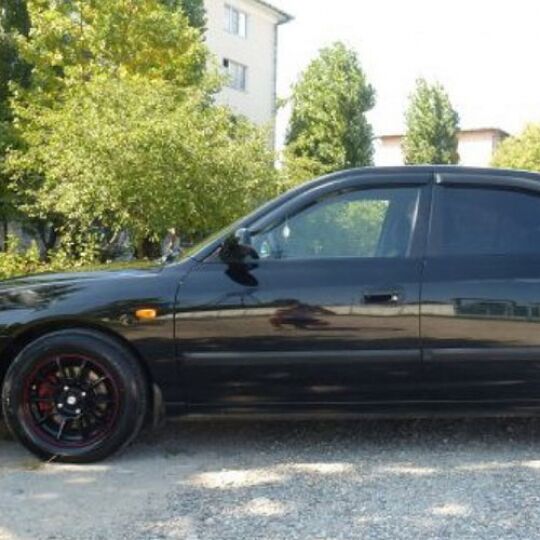 COBRA TUNING Дефлекторы окон на Hyundai Elantra III '00-06 седан (накладные) COBRA TUNING Дефлекторы окон на Hyundai Elantra III '00-06 седан (накладные)