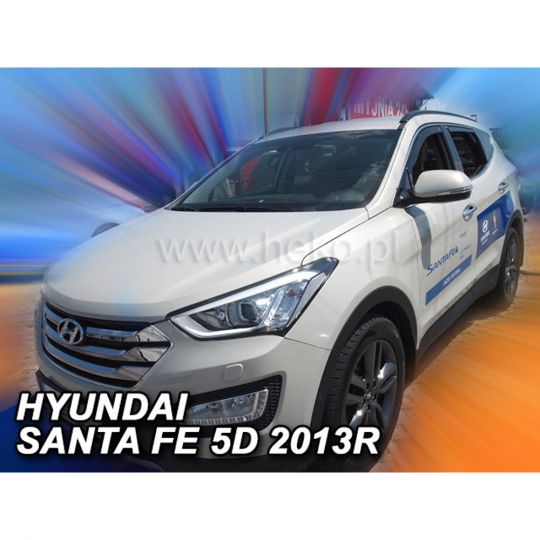 Team Heko Дефлекторы окон на Hyundai Santa Fe III '12- 5D (вставные) Team Heko Дефлекторы окон на Hyundai Santa Fe III '12- 5D (вставные)