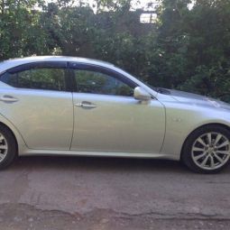 COBRA TUNING Дефлекторы окон на Lexus IS II '05-10 седан (накладные)