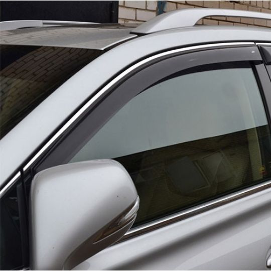 COBRA TUNING Дефлекторы окон на Lexus RX III '09-15 (накладные) COBRA TUNING Дефлекторы окон на Lexus RX III '09-15 (накладные)