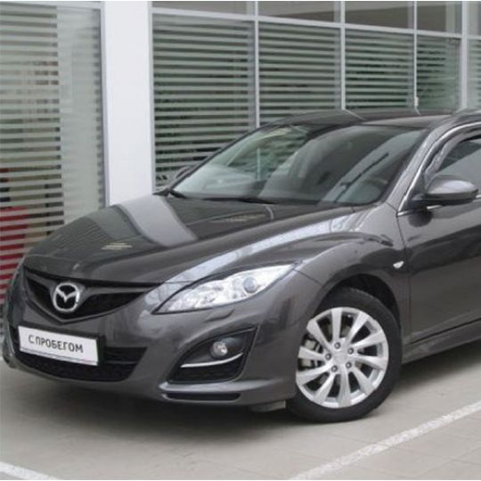 COBRA TUNING Дефлекторы окон на Mazda 6 (GH) '08-12 седан (накладные) COBRA TUNING Дефлекторы окон на Mazda 6 (GH) '08-12 седан (накладные)