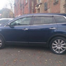 COBRA TUNING Дефлекторы окон на Mazda CX-9 I '07-16 (накладные)