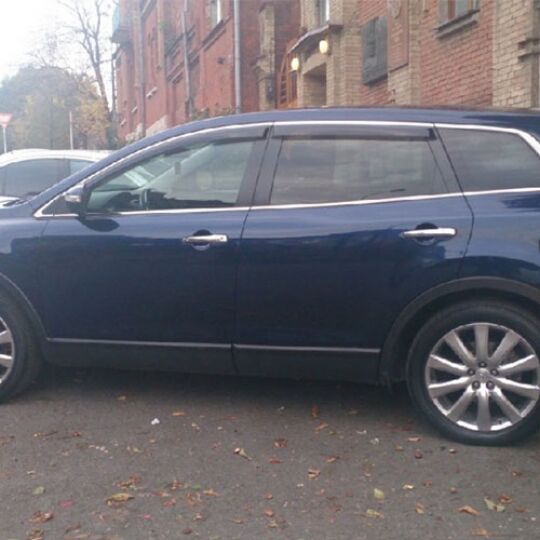 COBRA TUNING Дефлекторы окон на Mazda CX-9 I '07-16 (накладные) COBRA TUNING Дефлекторы окон на Mazda CX-9 I '07-16 (накладные)