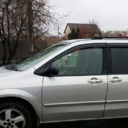 COBRA TUNING Дефлекторы окон на Mazda MPV II '99-06 (накладные)