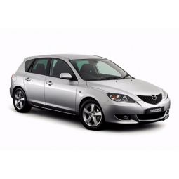 Corsar Дефлекторы окон на MAZDA 3 (BK) '03-09 хэтчбек (накладные) Corsar Дефлекторы окон на MAZDA 3 (BK) '03-09 хэтчбек (накладные)