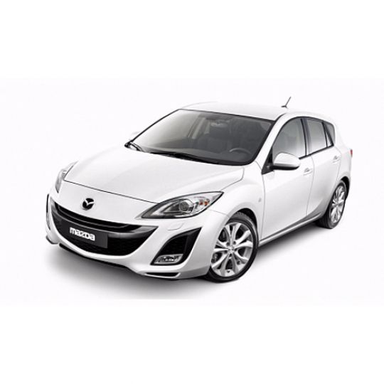 Corsar Дефлекторы окон на MAZDA 3 (BL) '09-13 хэтчбек (накладные)