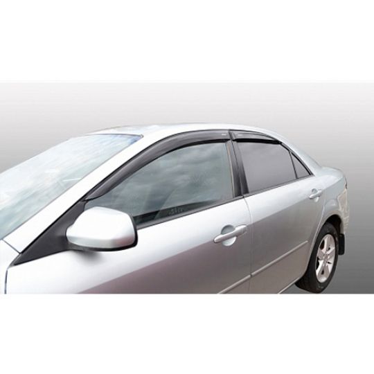 Corsar Дефлекторы окон на MAZDA 6 (GG/GY) '02-08 седан (накладные)