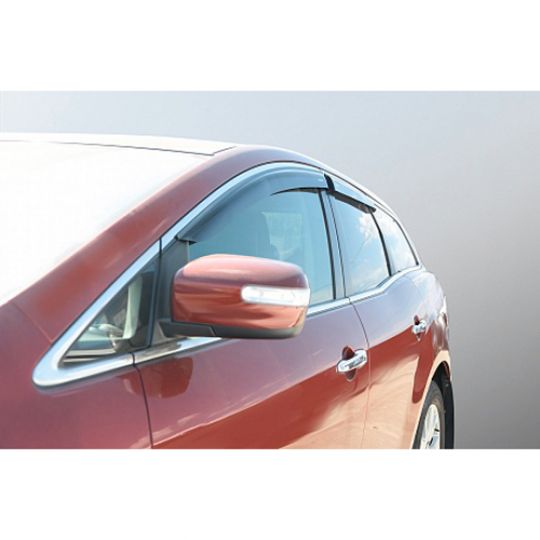 Corsar Дефлекторы окон на MAZDA CX-7 '06-12 кроссовер (накладные) Corsar Дефлекторы окон на MAZDA CX-7 '06-12 кроссовер (накладные)