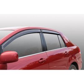Azard Дефлекторы окон на Nissan Tiida I '04-11 седан (ПК, накладные)