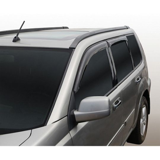 Azard Дефлекторы окон на Nissan X-Trail (T31) '07-14 (ПК, накладные) Azard Дефлекторы окон на Nissan X-Trail (T31) '07-14 (ПК, накладные)