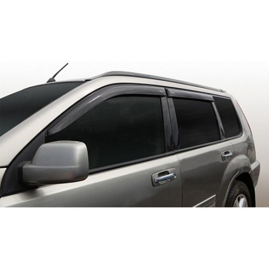 Azard Дефлекторы окон на Nissan X-Trail (T31) '07-14 (ПК, накладные) Azard Дефлекторы окон на Nissan X-Trail (T31) '07-14 (ПК, накладные)