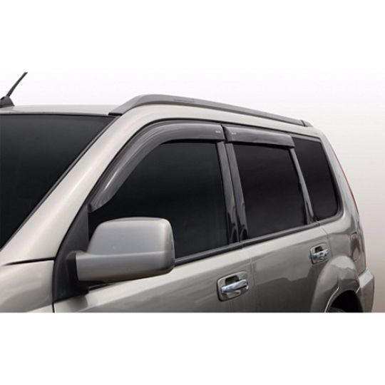 Azard Дефлекторы окон на Nissan X-Trail (T31) '07-14 (ПК, накладные) Azard Дефлекторы окон на Nissan X-Trail (T31) '07-14 (ПК, накладные)