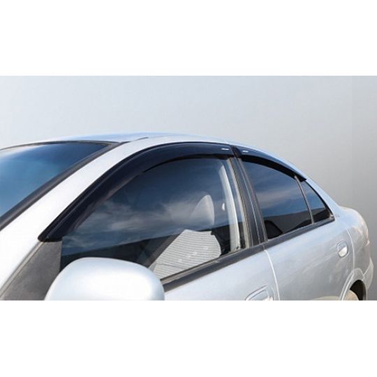 Corsar Дефлекторы окон на NISSAN Almera Classic (B10) '06- (накладные) Corsar Дефлекторы окон на NISSAN Almera Classic (B10) '06- (накладные)