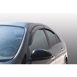 Corsar Дефлекторы окон на NISSAN Primera (P12) '02-07 седан/лифтбэк (накладные)