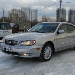 COBRA TUNING Дефлекторы окон на Nissan Maxima QX (A33) '00-04 (накладные)