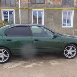 COBRA TUNING Дефлекторы окон на Nissan Primera (P11) '96-99 седан (накладные)