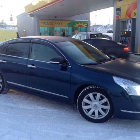 COBRA TUNING Дефлекторы окон на Nissan Teana (J32) '08- (накладные)