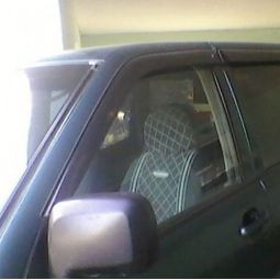 COBRA TUNING Дефлекторы окон на Nissan Terrano (WD21) '90-95 5d (накладные)