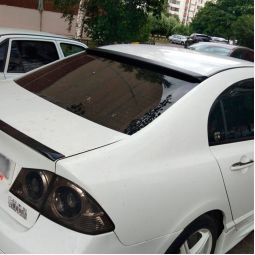 Orticar Козырек заднего стекла [Бленда] на Honda Civic VIII '06-11 седан (под покраску)