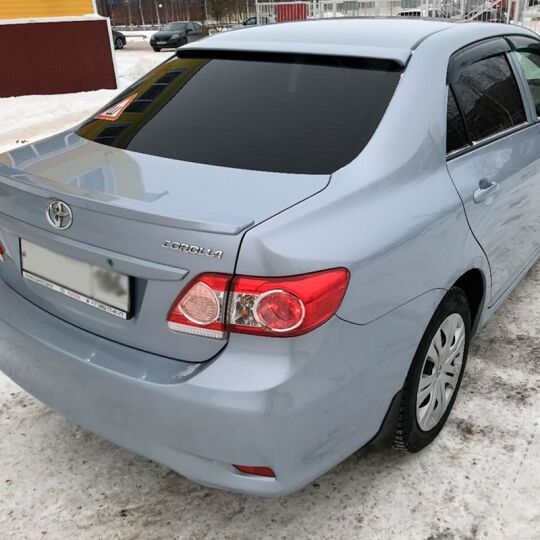Orticar Козырек заднего стекла [Бленда] на Toyota Corolla (E14/15) '06-12 седан (под покраску)
