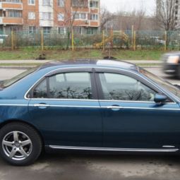 COBRA TUNING Дефлекторы окон на Rover 75 '99-05 седан (накладные)