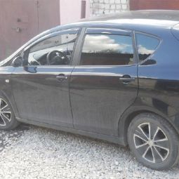 COBRA TUNING Дефлекторы окон на Seat Altea '04- (накладные)