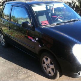 COBRA TUNING Дефлекторы окон на Seat Arosa '00-05 3d (накладные)