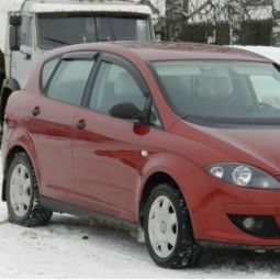 COBRA TUNING Дефлекторы окон на Seat Toledo III '04-09 хэтчбек 5d (накладные)