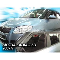 Team Heko Дефлекторы окон на Skoda Fabia II '07- хетчбек (вставные) Team Heko Дефлекторы окон на Skoda Fabia II '07- хетчбек (вставные)