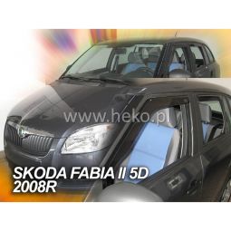 Team Heko Дефлекторы окон на Skoda Fabia II '07- универсал (вставные) Team Heko Дефлекторы окон на Skoda Fabia II '07- универсал (вставные)