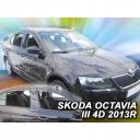 Team Heko Дефлекторы окон на Skoda Octavia III '13- лифтбек (вставные)