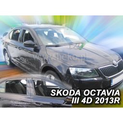 Team Heko Дефлекторы окон на Skoda Octavia III '13- лифтбек (вставные) Team Heko Дефлекторы окон на Skoda Octavia III '13- лифтбек (вставные)