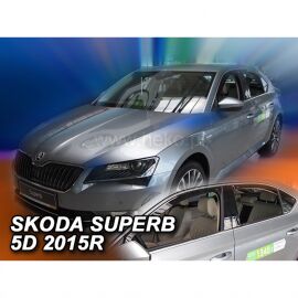 Team Heko Дефлекторы окон на Skoda Superb III '15- лифтбег (вставные)