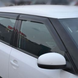 COBRA TUNING Дефлекторы окон на Skoda Fabia II '07- хэтчбек (накладные) COBRA TUNING Дефлекторы окон на Skoda Fabia II '07- хэтчбек (накладные)