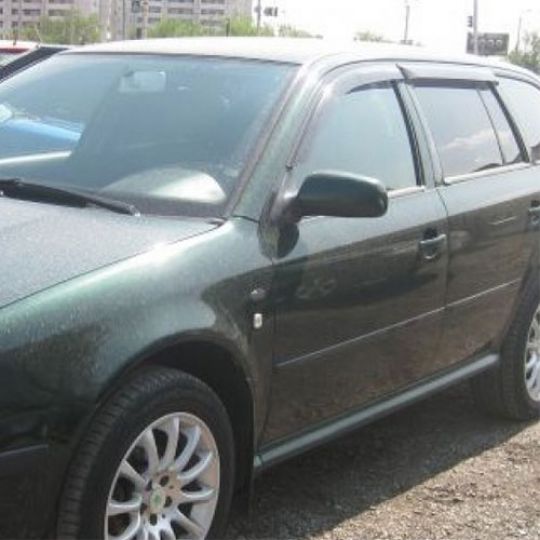 COBRA TUNING Дефлекторы окон на Skoda Octavia Tour I '96-10 (накладные) COBRA TUNING Дефлекторы окон на Skoda Octavia Tour I '96-10 (накладные)