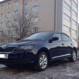 COBRA TUNING Дефлекторы окон на Skoda Rapid '12- (накладные)