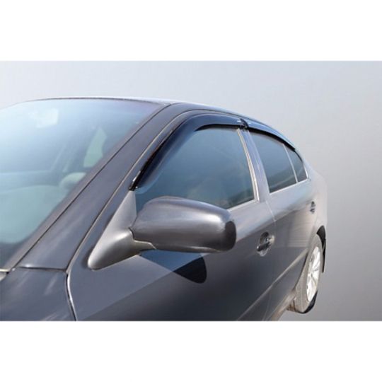 Corsar Дефлекторы окон на SKODA Octavia Tour I '96-10 лифтбек (накладные) Corsar Дефлекторы окон на SKODA Octavia Tour I '96-10 лифтбек (накладные)