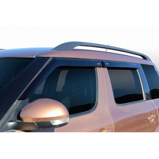 Corsar Дефлекторы окон на SKODA Yeti '09- кроссовер (накладные)