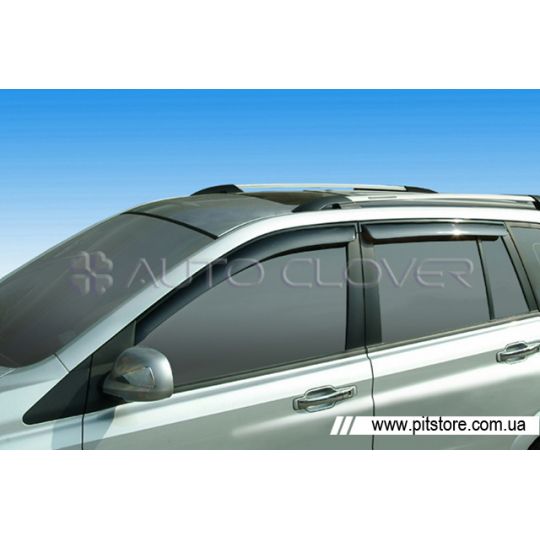 Auto Clover Дефлекторы окон на SSANGYONG KYRON '05- (накладные)