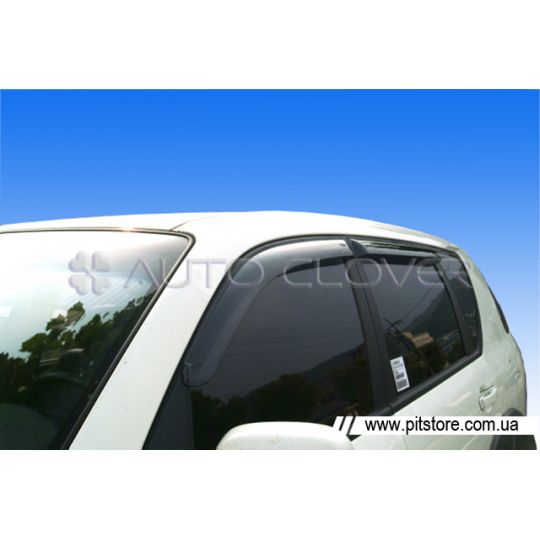 Auto Clover Дефлекторы окон на SSANGYONG REXTON I '06-12 (накладные)