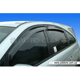 Auto Clover Дефлекторы окон на SSANGYONG RODIUS I '04-13 (накладные)