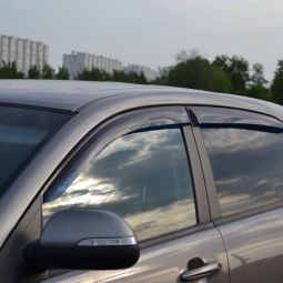 COBRA TUNING Дефлекторы окон на SsangYong Actyon '10- (накладные)
