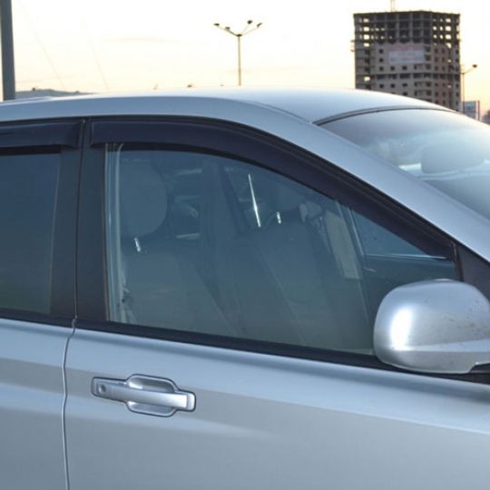 COBRA TUNING Дефлекторы окон на SsangYong Kyron '05- (накладные) COBRA TUNING Дефлекторы окон на SsangYong Kyron '05- (накладные)