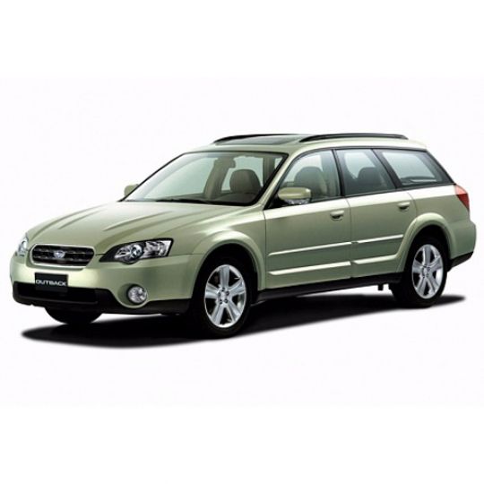 Corsar Дефлекторы окон на SUBARU Outback (BP) III '03-09 кроссовер (накладные) Corsar Дефлекторы окон на SUBARU Outback (BP) III '03-09 кроссовер (накладные)