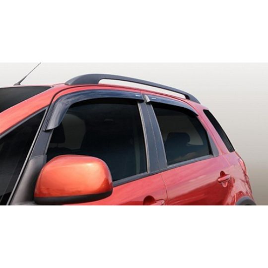 Azard Дефлекторы окон на Suzuki SX4 I '06- хэтчбек (ПК, накладные)