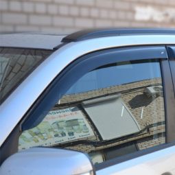 COBRA TUNING Дефлекторы окон на Suzuki Grand Vitara II '05- 5d (накладные) COBRA TUNING Дефлекторы окон на Suzuki Grand Vitara II '05- 5d (накладные)