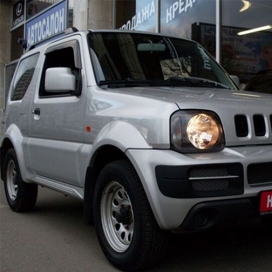 COBRA TUNING Дефлекторы окон на Suzuki Jimny (JB43) '98- 3d (накладные) COBRA TUNING Дефлекторы окон на Suzuki Jimny (JB43) '98- 3d (накладные)